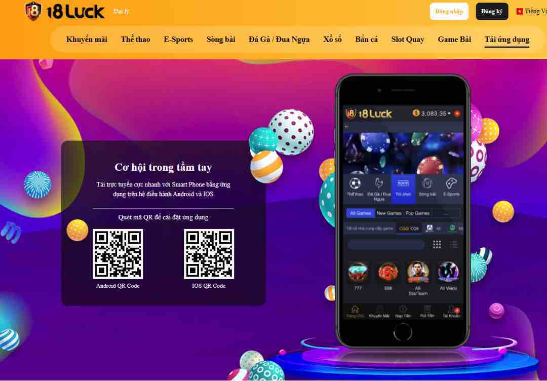 18luck - Thương hiệu mang tầm cỡ quốc tế về cá cược