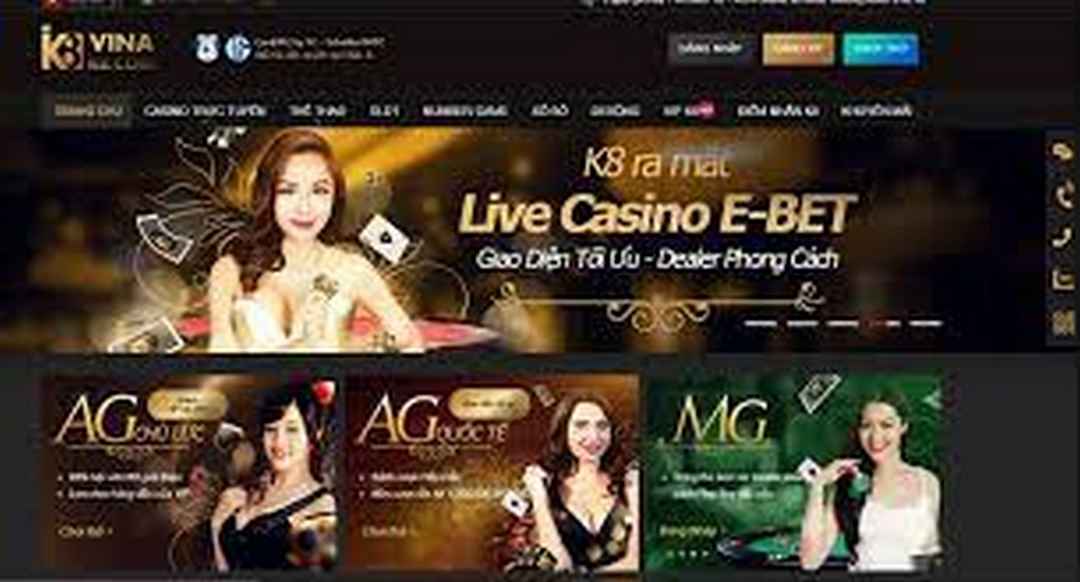 K8 là ông trùm của tựa game cược trực tuyến Đông Nam Á